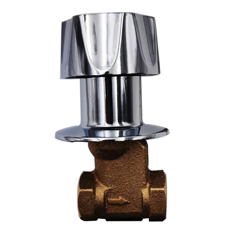 Brass Concealed Water Stop Valve Globe Stop Cock Valve M5212